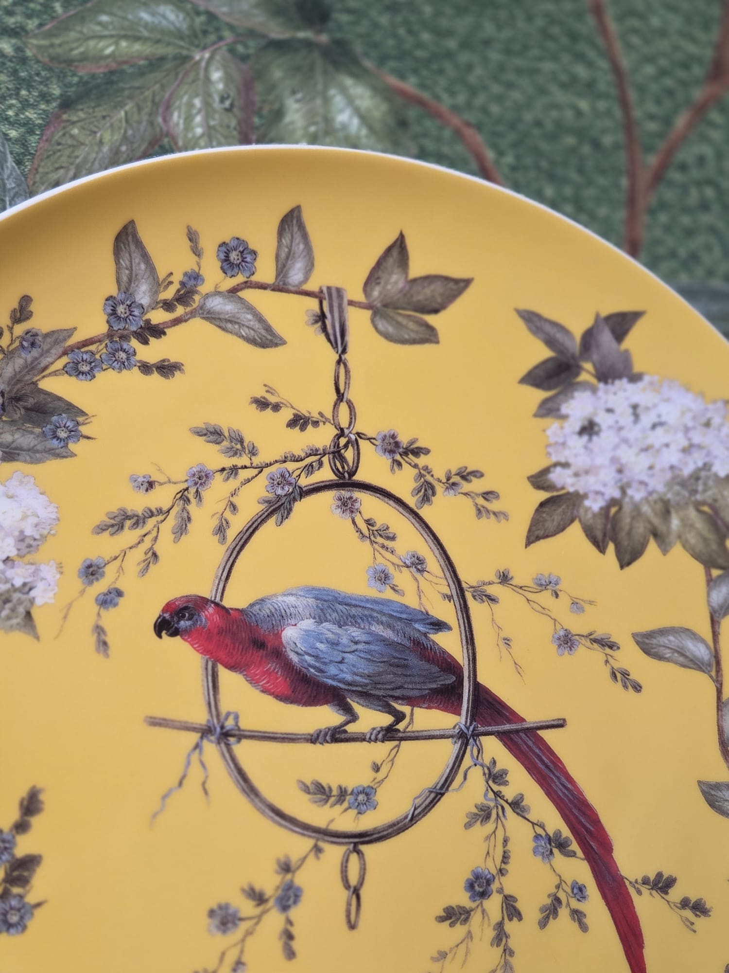 DINNER PLATE "ORIENT" IN LEMON YELLOW