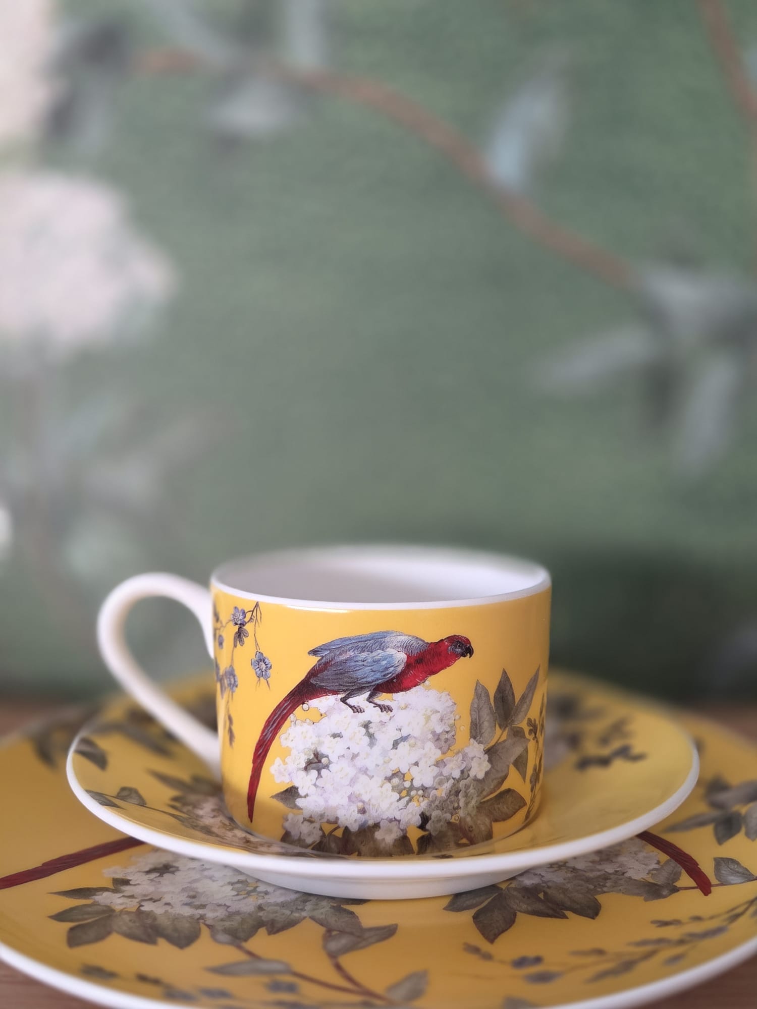 SIDE PLATE "ORIENT" IN LEMON YELLOW