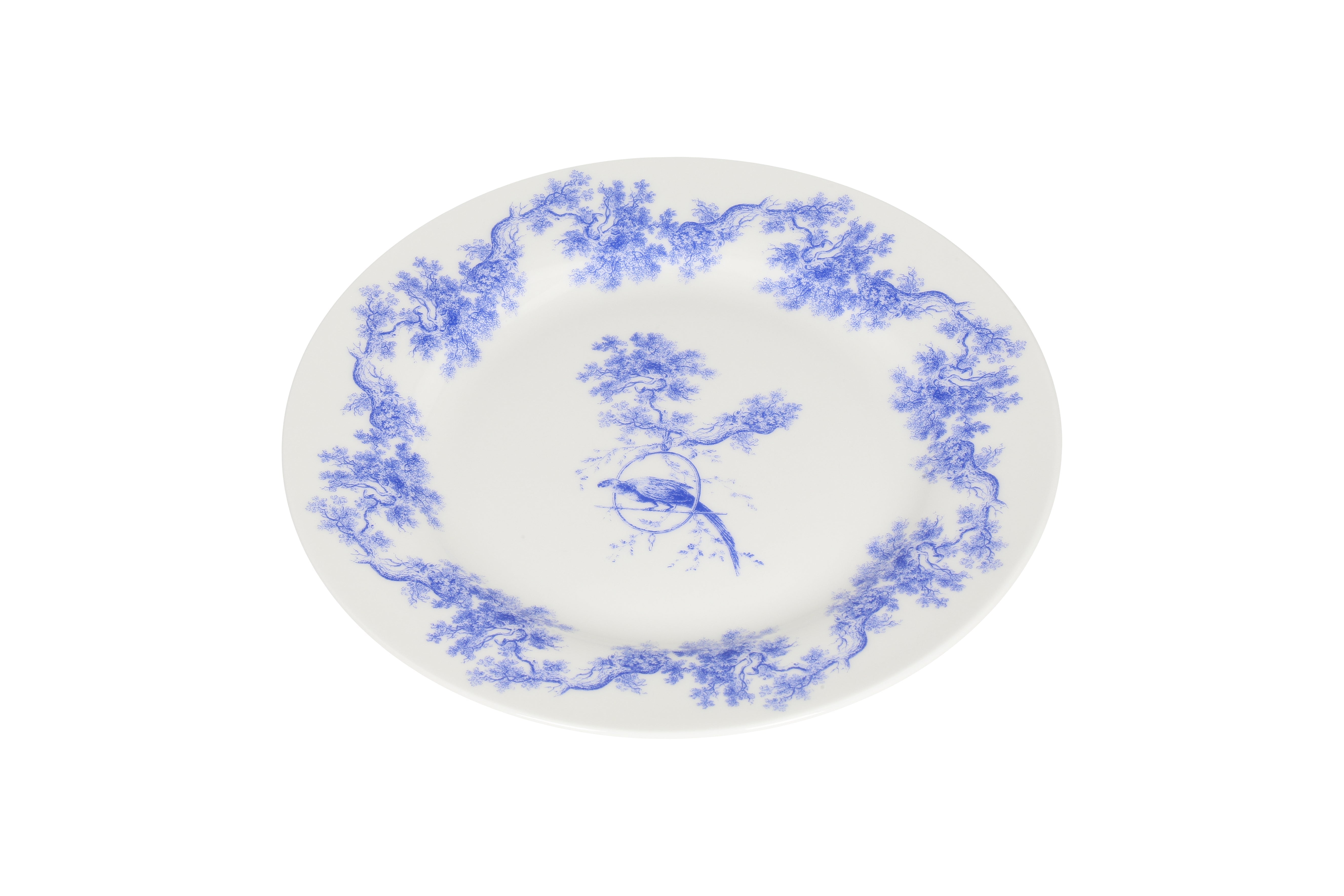 Toile de Jouy Tea-For-Two set ''Castlebird'' - House of Castlebird Rose