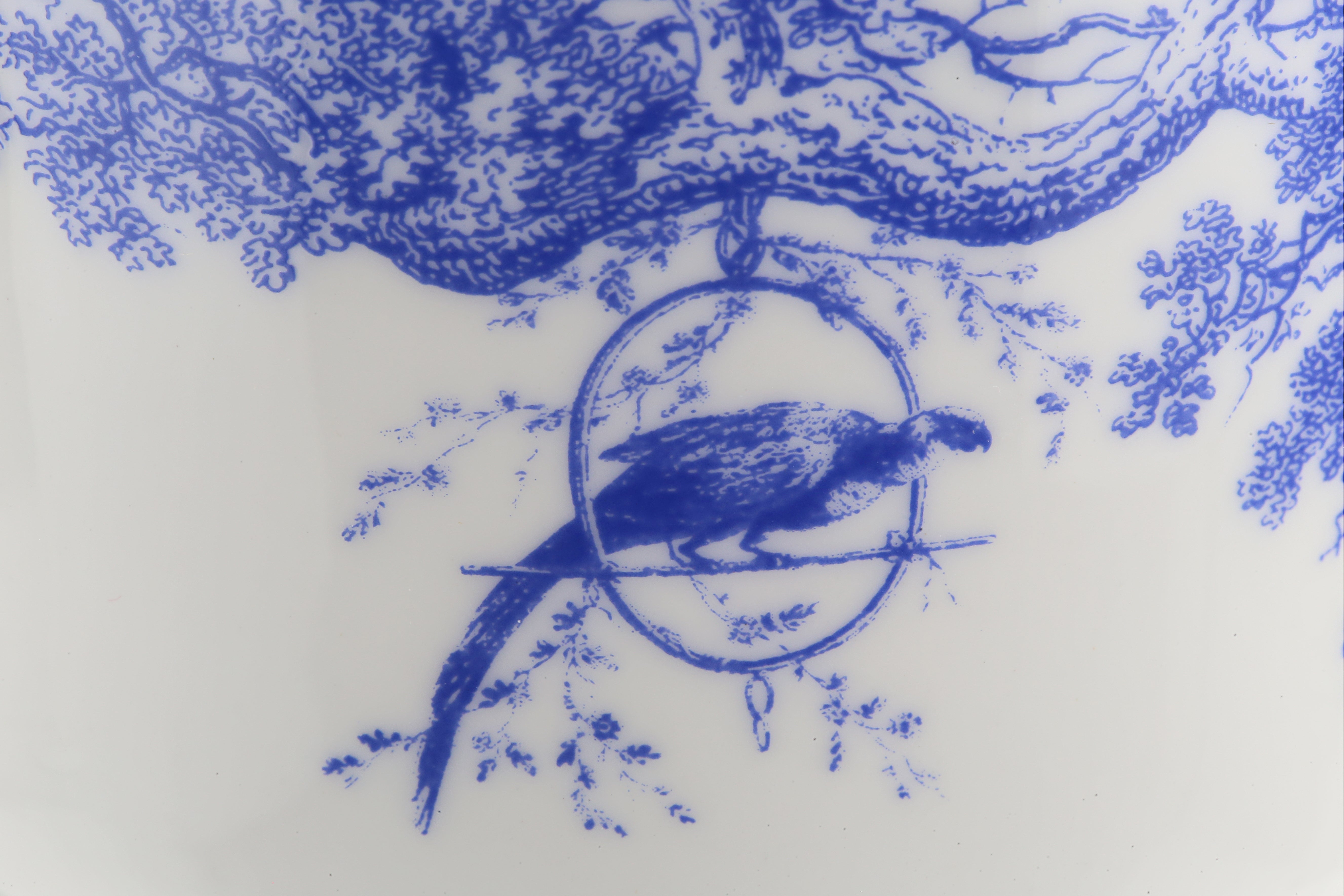 Toile De Jouy Side plate ''Castlebird''