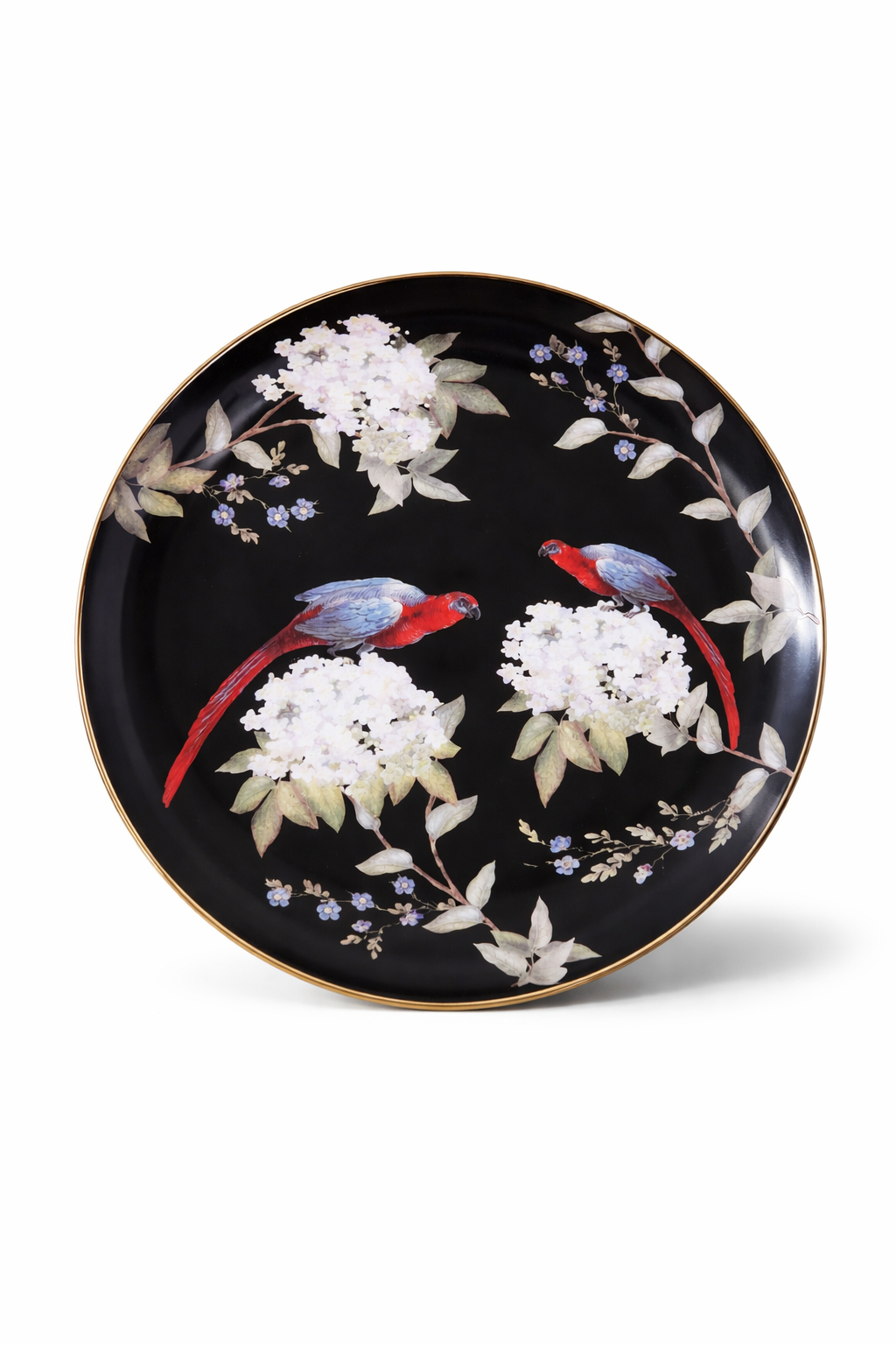 SIDE PLATE "ORIENT" IN BLACK