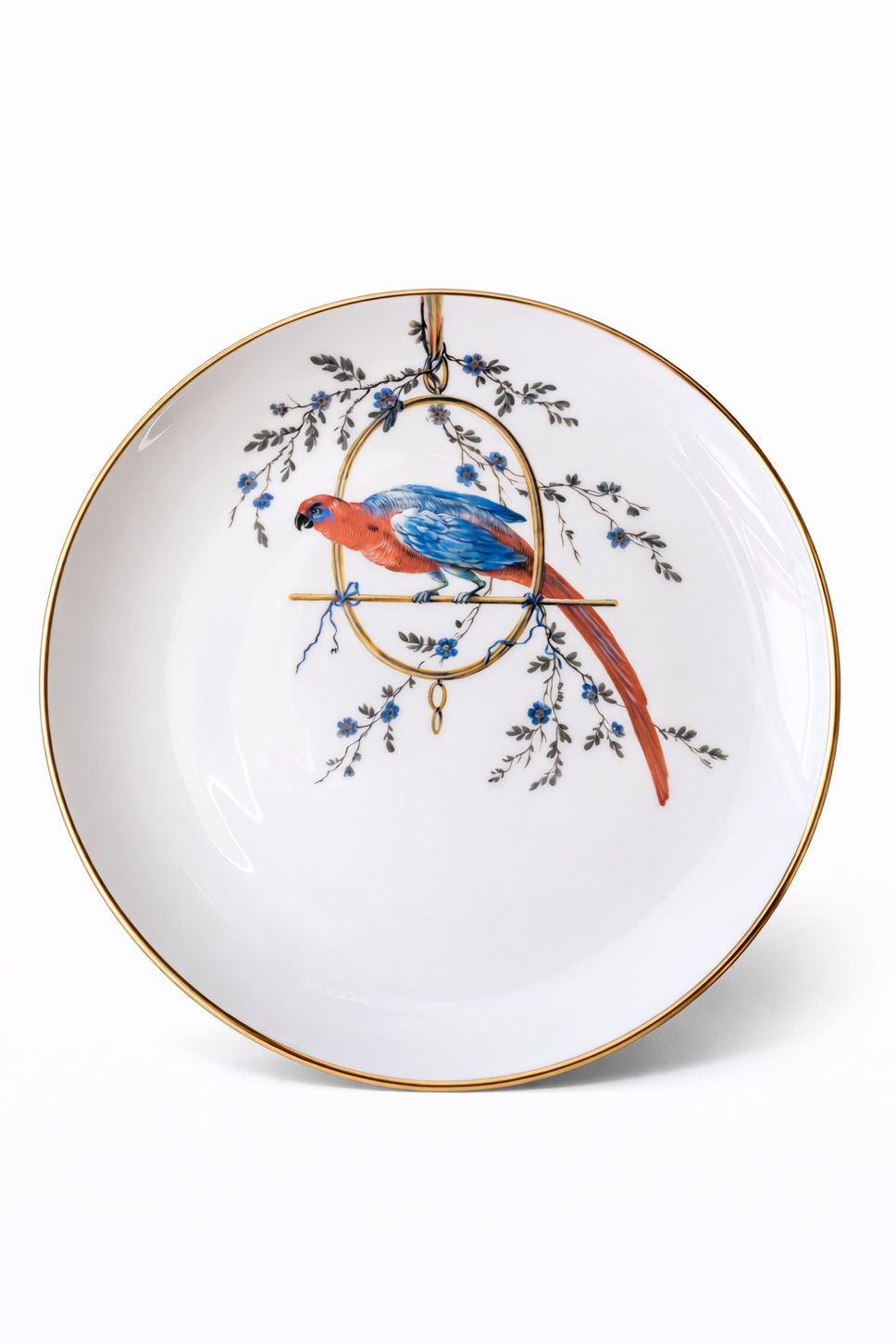 Dinner plate ''Le Perroquet''