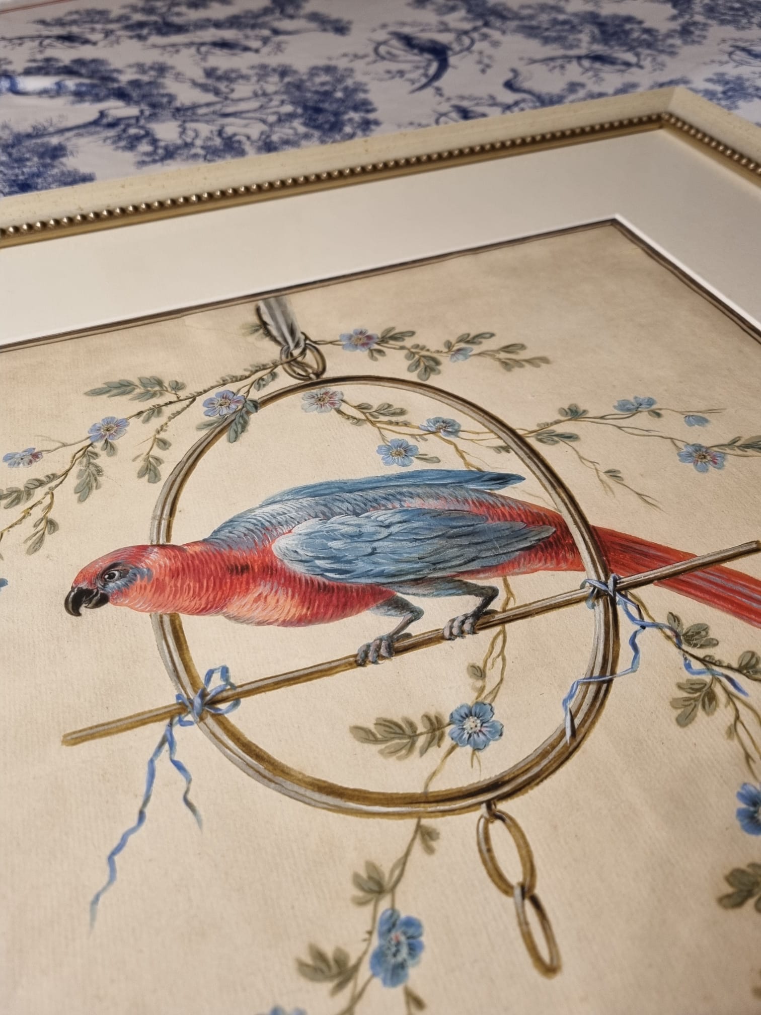 Rose-scented Candle ''Le Perroquet''